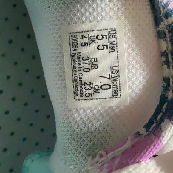 Vans Comfycush Authentic Trainers-Orchid/True White/Multicolor. Womens Size 7.0 - Picture 12 of 12